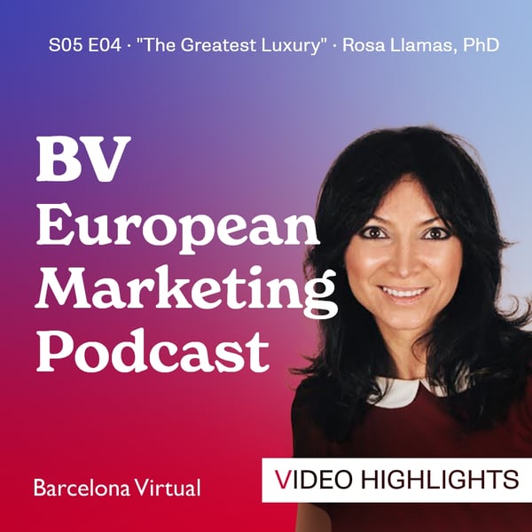 PODCAST 50 | Euro Innovators · Rosa Llamas, PhD, The Greatest Luxury · [LIVE SESSION] S05 E04